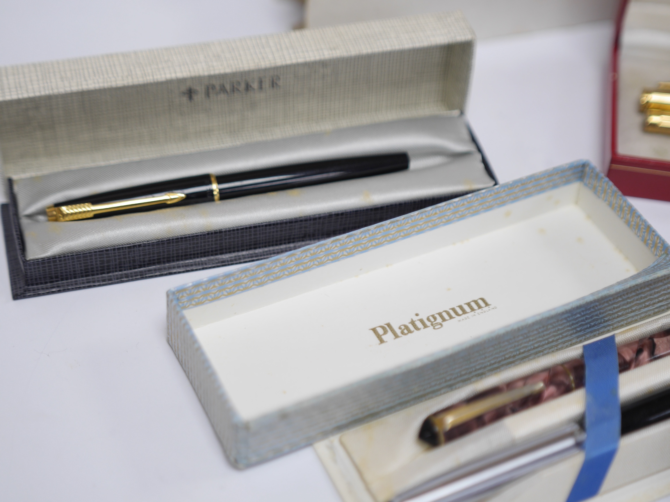 A collection of pens and propelling pencils, including Montblanc, Waterman, Sheaffer, Parker etc. Condition - fair to good